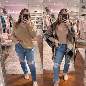 Distressed Blue Women's Jeans